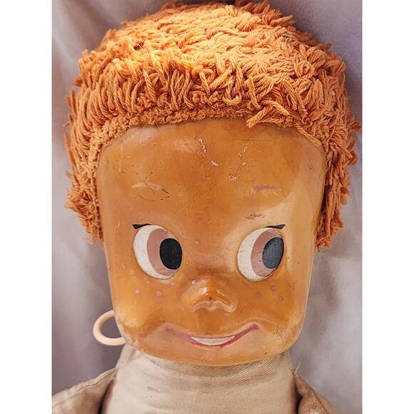 Vintage 1960's Matty Mattel 17" Doll by Mattel Talking w/ A Garbled Voice - Picture 2 of 6